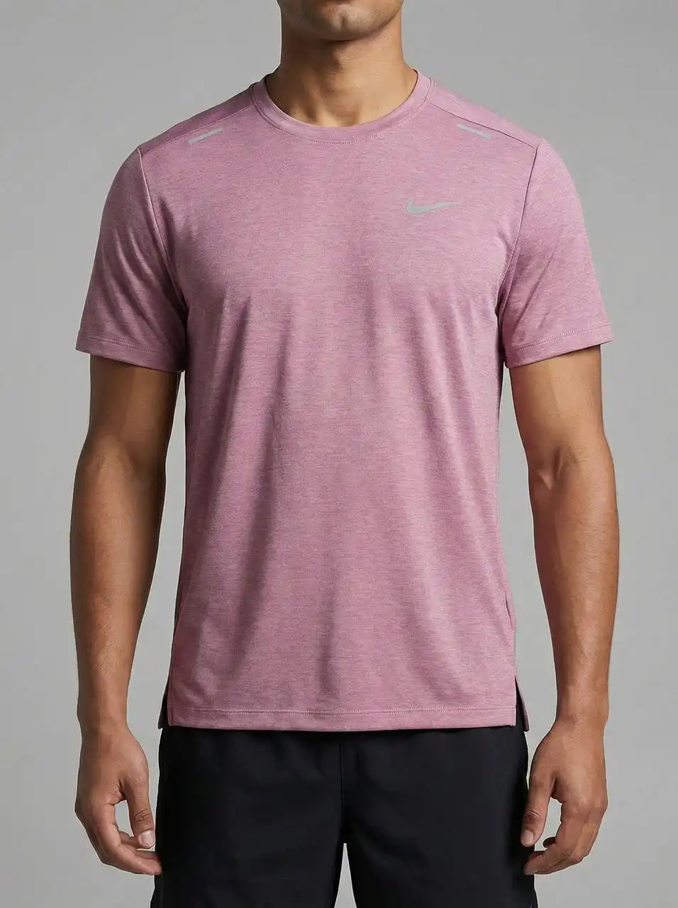 Korea Imported Sports Fabric T-shirt ( Candy Pink )